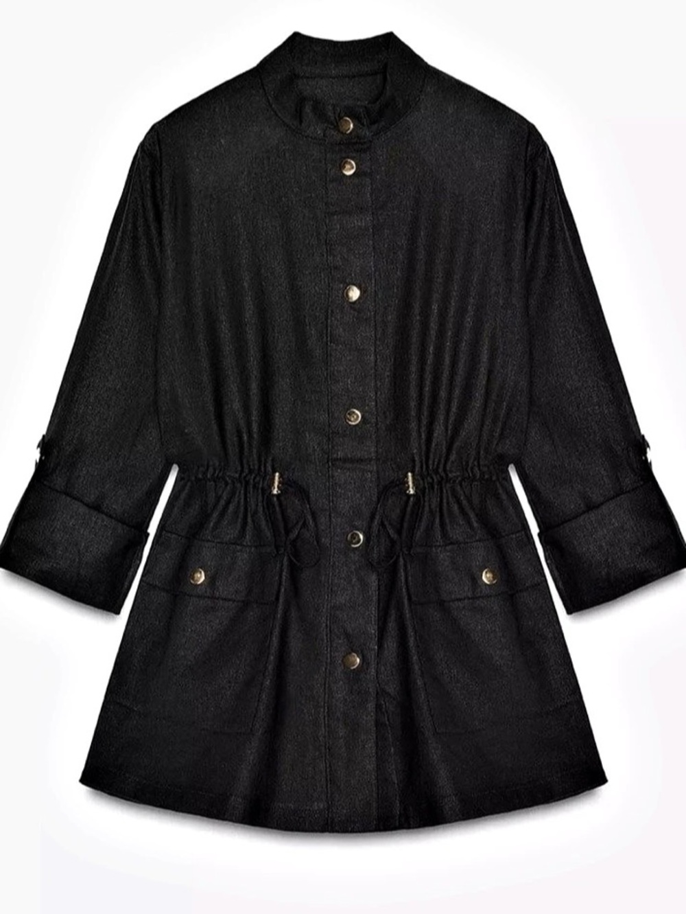 Zara Black Utility Jacket Like New